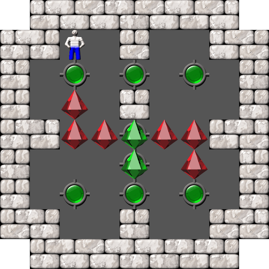 Sokoban Thinking Rabbit Arranged level 306